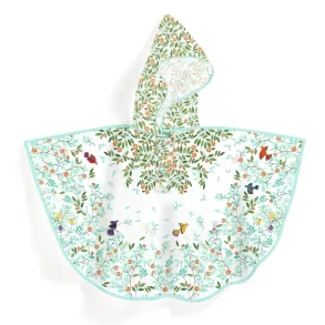 Djeco - Regnkappe - Blomster 5-7 r