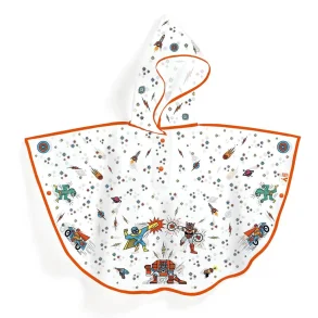 Djeco - Regnkappe - Superhelte 5-7 r