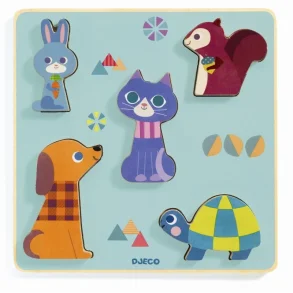 Djeco Puslespil Husdyr