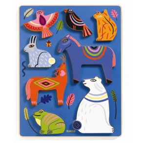 Djeco Relief puslespil, Nora & co.