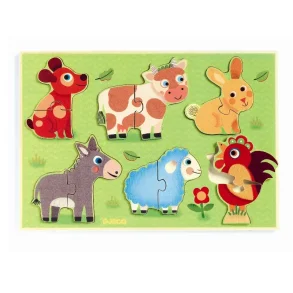 Djeco Trpuslespil - Hallj p engen