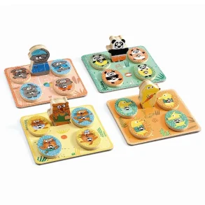 Djeco Leg & Lr - LudoPark - 4 spil