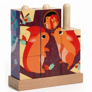 Djeco Billedklodser p pind - Skoven