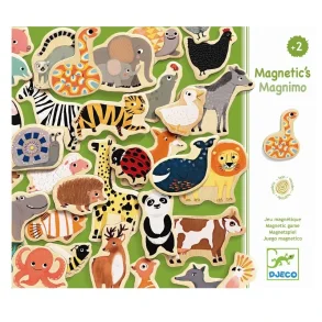Djeco Magneter med dyr 36 stk