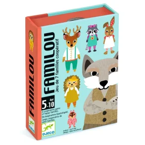 Djeco Kortspil - Familou - Alle mod ulven!