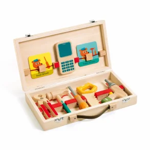 Djeco - Super Bricolo - vrktjskuffert