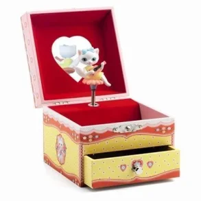 Djeco Smykkeskrin med musik - Kat