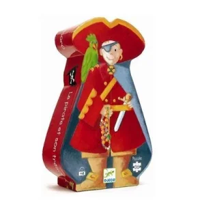 Djeco Silhuetpuslespil, Pirat - 36 brikker