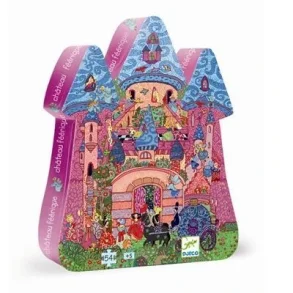 Djeco Silhuetpuslespil, Fe slottet 54 brikker