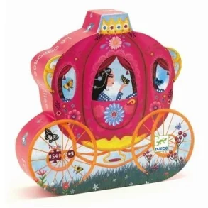 Djeco Silhuetpuslespil, Karret - 54 brikker