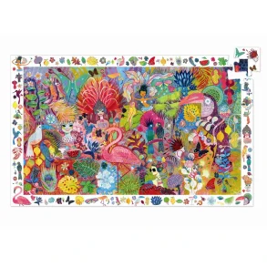 Djeco Observationspuslespil, Rio Karneval - 200 brikker