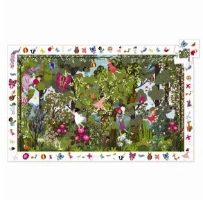 Djeco Oberservationspuslespil, Leg i Haven 100 brikker