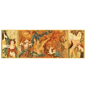 Djeco Galleri puslespil, Jomfruer og Enhjrninger - 500 brikker