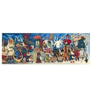 Djeco Galleri puslespil, Fantasiens Orkester - 500 brikker