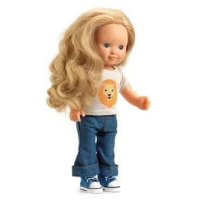 Djeco - Lovely Pomea - Dukketj - St med jeans