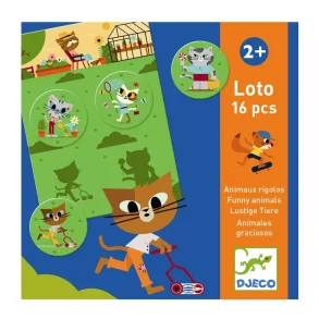 Djeco - Memory - Sjove Dyr