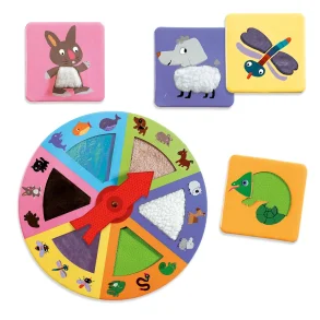 Djeco - Fle- og rrespil - dyr