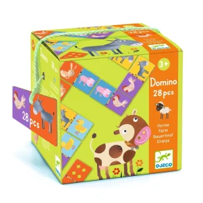 Djeco Domino - Bondegrdsdyr