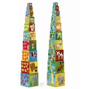 Djeco - Stableklodser - Naturen