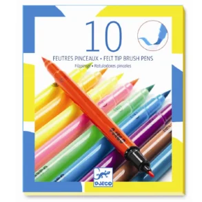 Djeco - Tusser Pop farver -10 stk