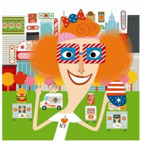 Djeco - Klistermrkeleg - Ansigter