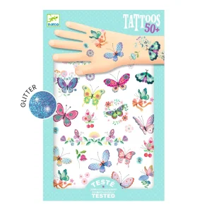 Djeco - Tattoos - Sommerfugle