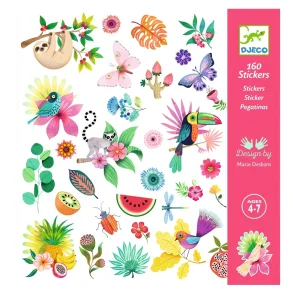 Djeco - Klistermrker - Paradiset