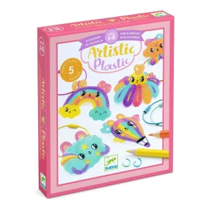 Djeco - Kreativ krympeplast - Kawaii ngleringe