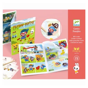 Djeco - Overfringsbilleder - Flyvende sofie