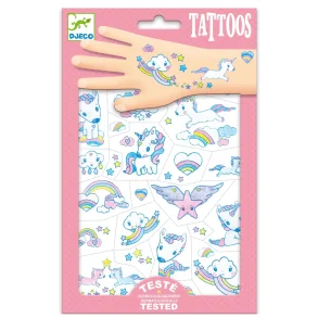 Djeco - Tattoos - Enhjrninger