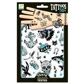 Djeco - Tattoos - Mrke side