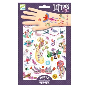 Djeco - Tattoos - Fugle