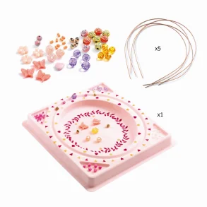 Djeco - Kreativ perler - Smukke hrbjler