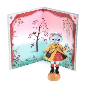 Djeco - Kreativ collage - Den lille garderobe