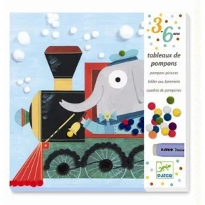 Djeco Collage, pompon