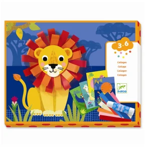 Djeco - Kreativ Collages - Med sm lkker