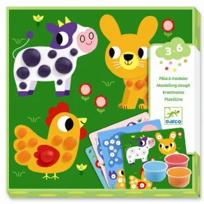 Djeco - Kreativ Modellering - Ler cirkler