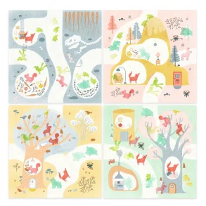 Djeco - Kreativ stempler - Skoven