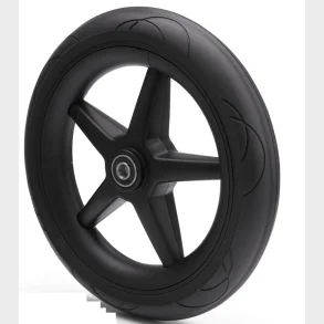 Bugaboo Donkey - Styrehjul uden gaffel punkterfrit - Sort