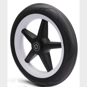 Bugaboo Donkey - Styrehjul uden gaffel punkterfrit - Hvid