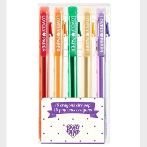 Djeco Lovely Paper 5 pop voks farveblyanter