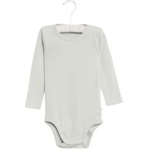 Wheat - Langrmet Body Pearl Blue kologisk