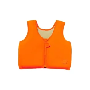 Sunnylife - Svmmevest Sonny the Sea Neon Orange 3-6r - 30kg