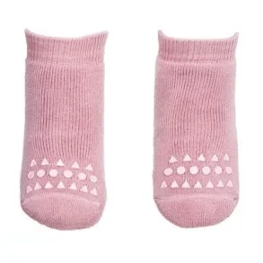 GoBabyGo - Skridsikre kravlestrmper Rosa