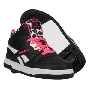 Heelys X Reebok Rullesko - Black/Solar pink/White - 1 hjul