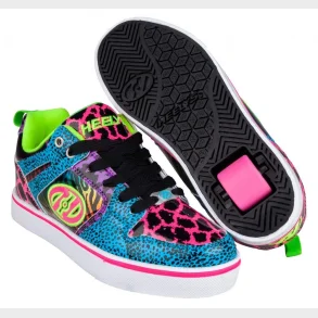 Heelys Rullesko - Pink/Purple/Animal - 1 hjul