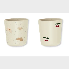 Konges Sljd - 2-Pak Kop Cherry/Petit Lapin