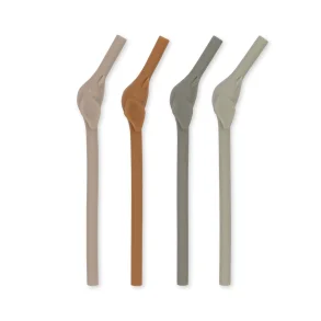 Konges Sljd - Silikone sugerr 4-pak - Almond Mix