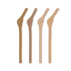 Konges Sljd - Silikone sugerr 4-pak - Roseand Mix