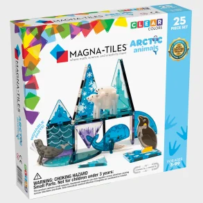 Magna Tiles Artic 25stk inkl. 5 magnetiske dyr